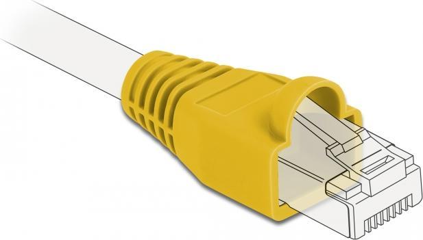 Produktbild Delock Knickschutztülle für RJ45 Stecker gelb 20 Stück (Stecker Tülle)