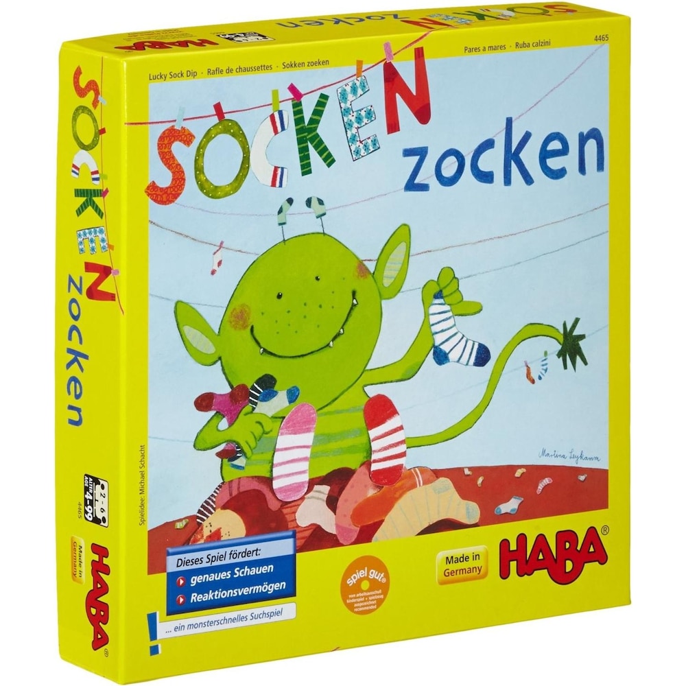 Haba Socken zocken (Deutsch)