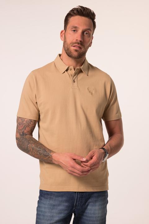 Produktbild JP1880 Poloshirt, Tracht, Halbarm, Piqué, Trachten-Stickerei (XXL)