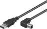 Actual product image Goobay Wentronic USB 2.0 Hi-Speed Cable, Black, 2 m (2 m, USB 2.0)