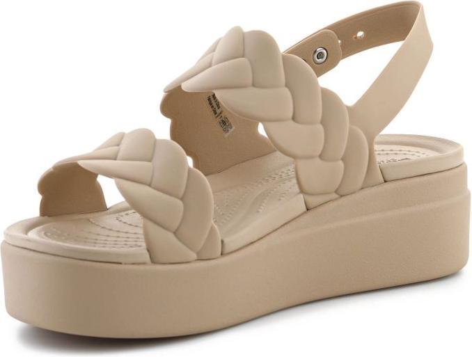 Immagine prodotto Crocs Brooklyn – Gewebte Sandalen mit niedrigem Keilabsatz (41, 42)
