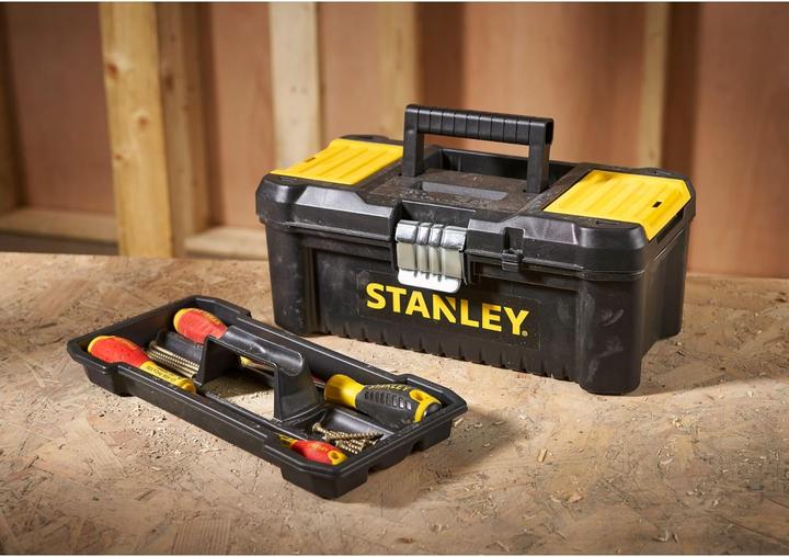 Actual product image Stanley Tool Box / Tool Case (12.5",18cmX13cmX32.5cm), Tool Box with Metal Closures, O (1 pieces)