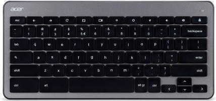 Productafbeelding Acer GP.ACC11.011 Toetsenbord RF Draadloos Frans Chroom (FR, Bedraad, Draadloze)