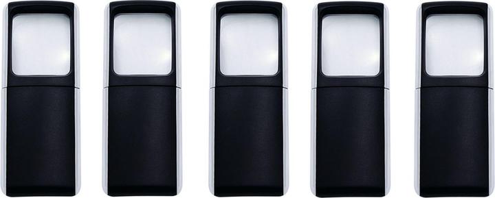 Actual product image Wedo Magnifying glass angular illuminated black