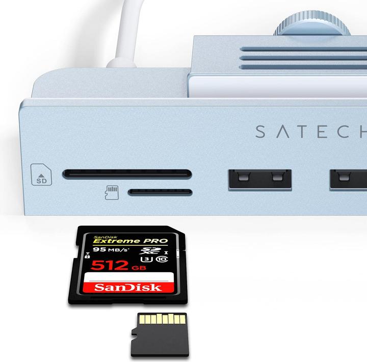 Actual product image Satechi USB-C Clamp (USB-C, 5 Ports)