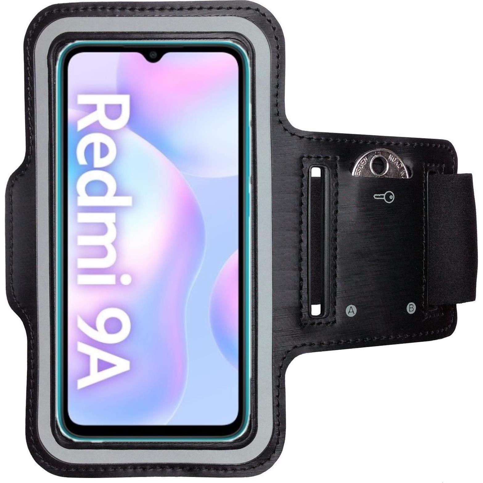 Thumbnail - CoverKingz Sportarmband für Xiaomi Redmi 9A, Smartphone Sportarmband, Schwarz