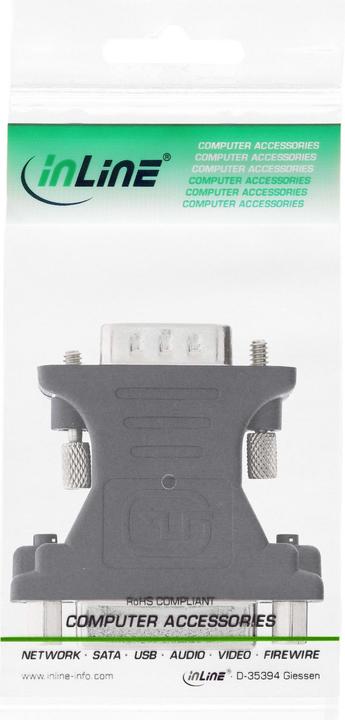 Produktbild InLine DVI-A Adapter (VGA, 7.60 cm)