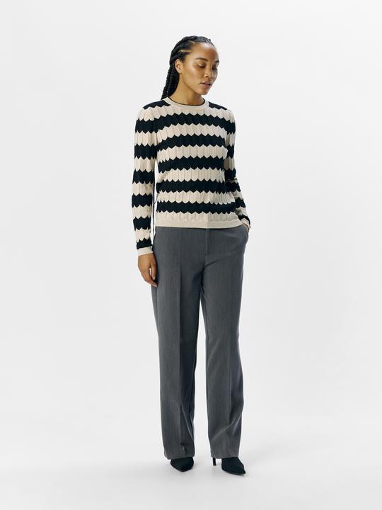 Produktbild Object Gestreifter Strickpullover (XS)