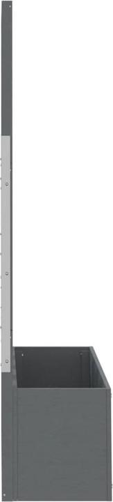 Produktbild vidaXL Pflanzkübel mit Rankgitter