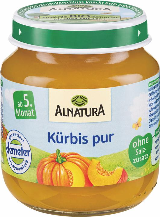 Alnatura Aln.Gemüse 125g Kuerbis pur (125 g)