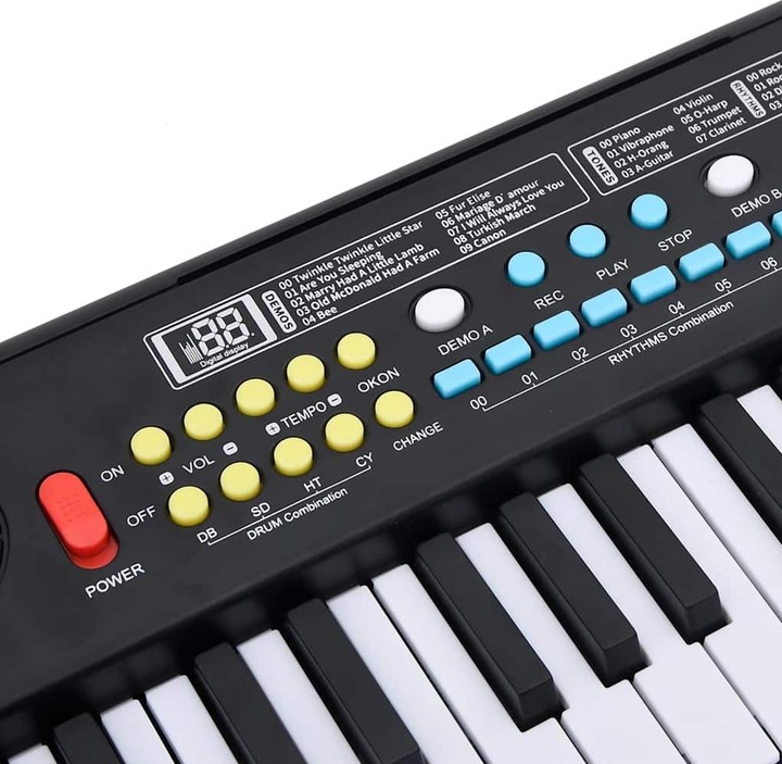 Actual product image VidaXL Keyboard with microphone (37 Keys)