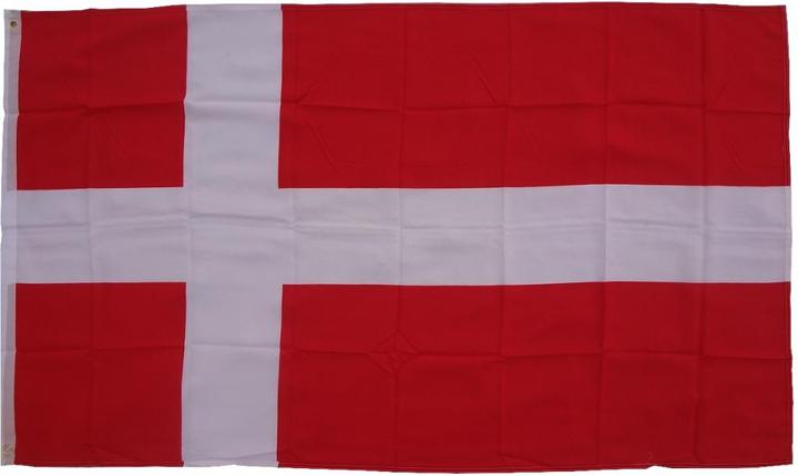 Produktbild trends4cents XXL Flagge Dänemark 250 x 150 cm Fahne mit 3 Ösen 100g/m² Stoffgewicht Hissflagge