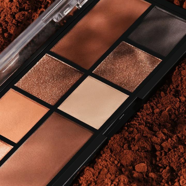 Produktbild Catrice The Dark Cocoa Eyeshadow Palette Multi-Colored 8 Colors (Braun, Grau, Nude, Orange)