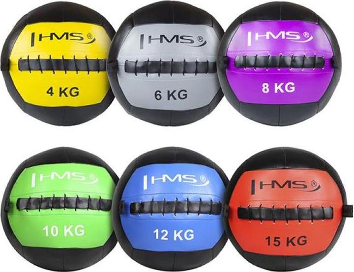 Actual product image HMS Wlb 8 kg Wall Ball Gymnastics Ball (33 cm)