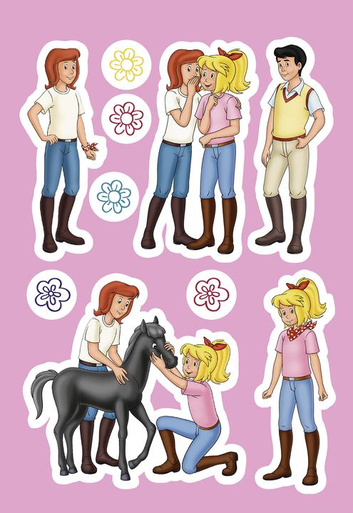 Immagine prodotto Panini Bibi & Tina: sticker e blocco da colorare super resistenti per gli appassionati di cavalli