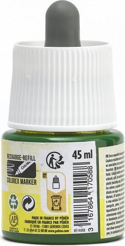 Productafbeelding Pebeo Colorex waterinkt (Fluorescerend geel, 45 ml)