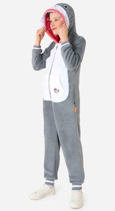Produktbild OppoSuits Hai Onesie für Kinder (98, 104)