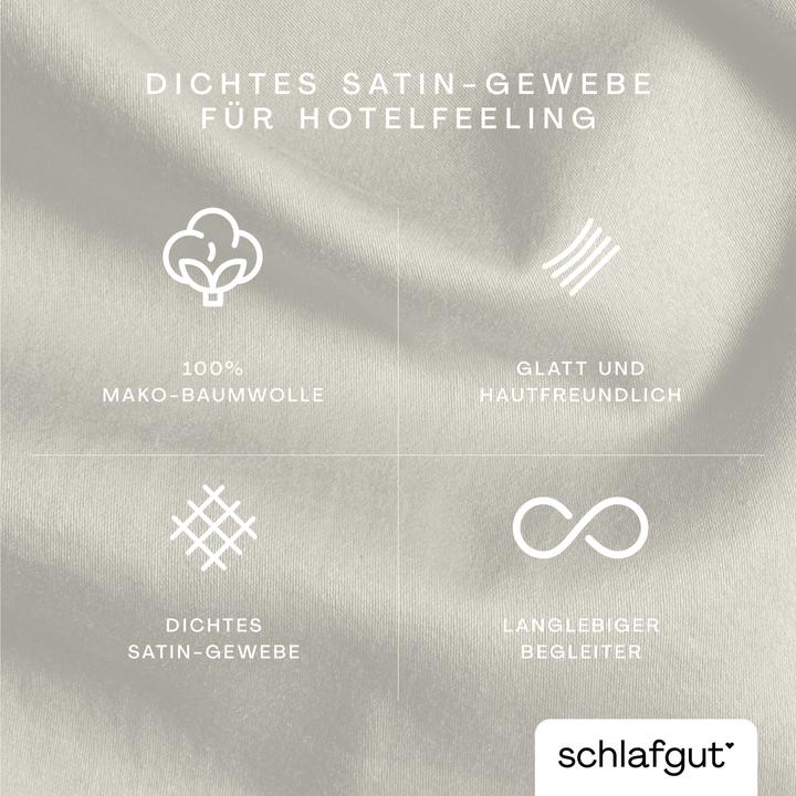 Image du produit schlafgut Woven Satin (Taie d'oreiller, 40 x 40 cm)