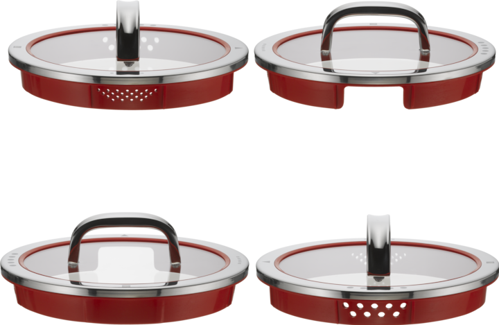 Image du produit WMF Function 4 Set de casseroles (24 cm, Ensemble de casseroles et de poêles de cuisson, Acier inoxydable)