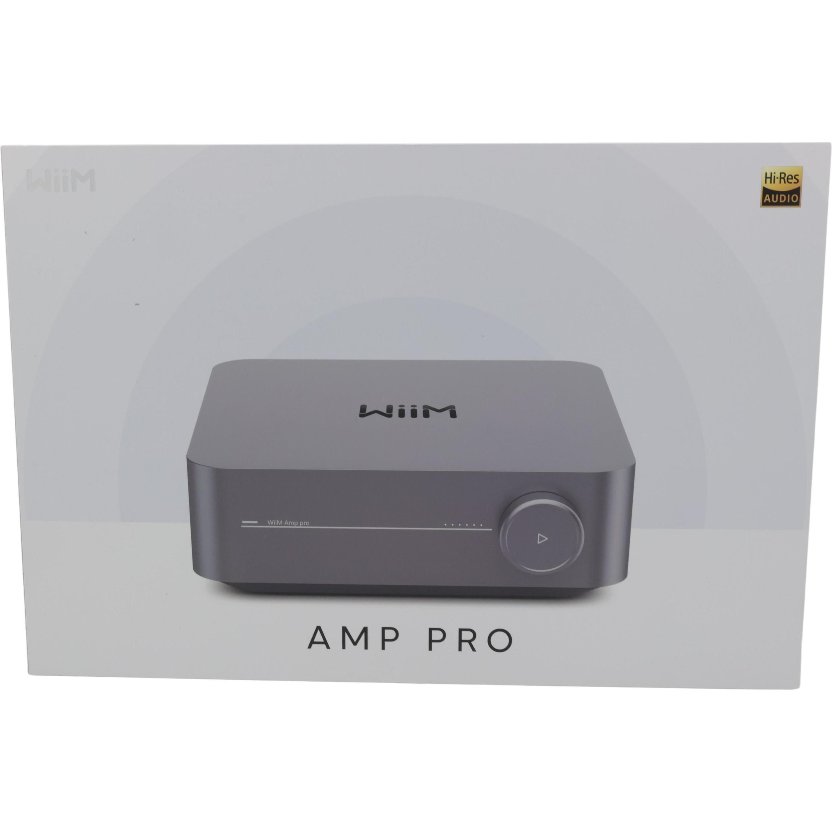 WiiM Amp Pro (Amplificatore), Amplificatore stereo, Grigio