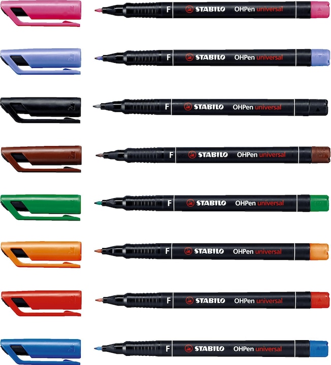 Actual product image STABILO OHPen universal foil pen permanent (Black, 0.70 mm, 1 x)