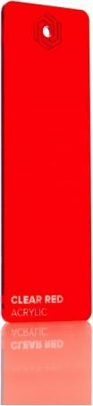 Produktbild flux Acrylglasplatte - Beambox - Clear Red (37.50 cm, 40 cm)