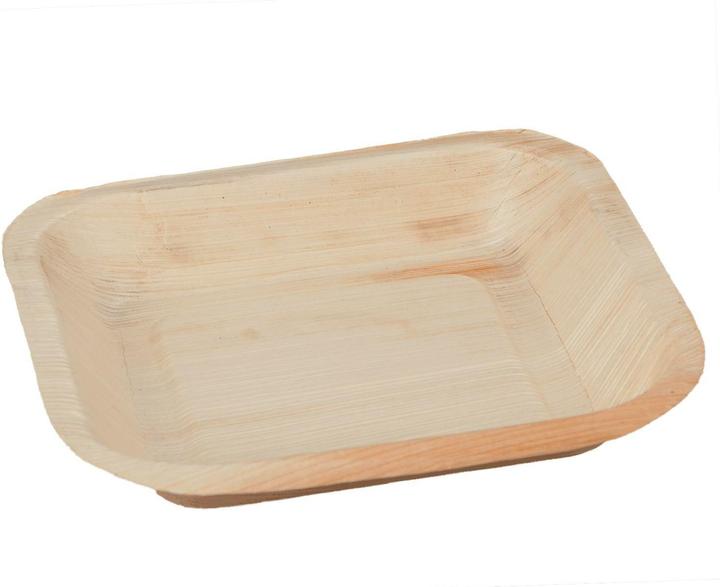 Immagine prodotto Piatto a forma di foglia di palma (100 pz.) (25 x)