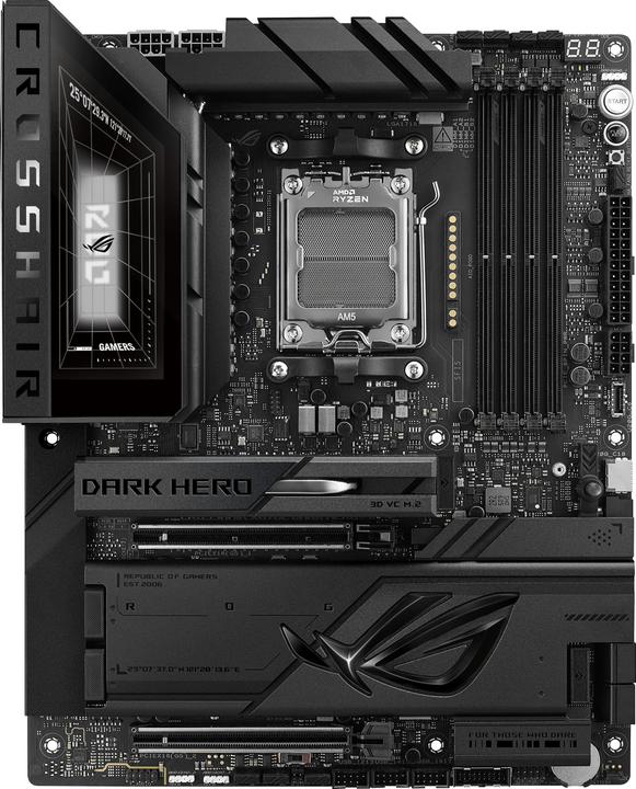 Productafbeelding ASUS MB Rog Crosshair X870e Dark Hero (AM5, AMD X870E, ATX)