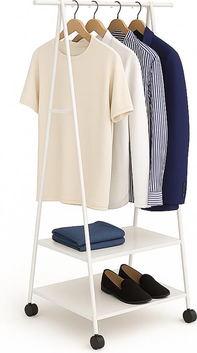 Actual product image Relaxdays Coat rack