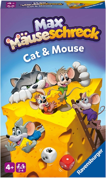 Produktbild Ravensburger Max Mäuseschreck (Italienisch, Französisch, Deutsch)
