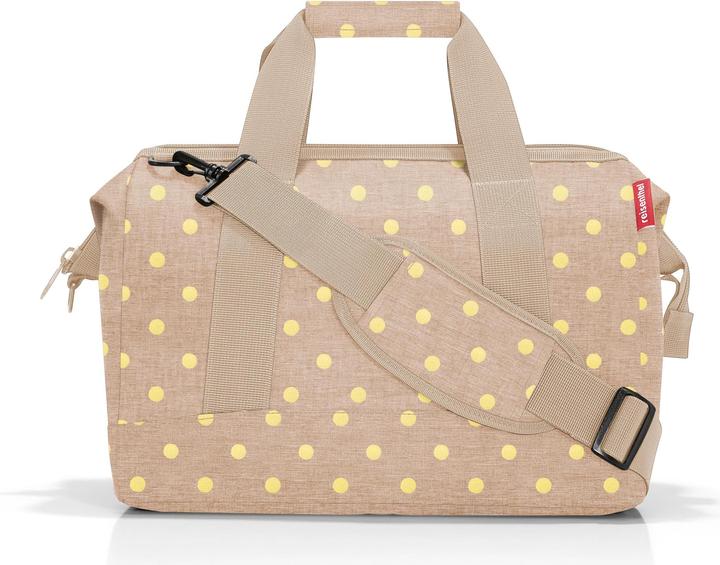 Produktbild reisenthel allrounder M metallic dots coffee