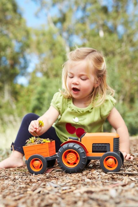 Image du produit Green Toys Tracteur jouet vert