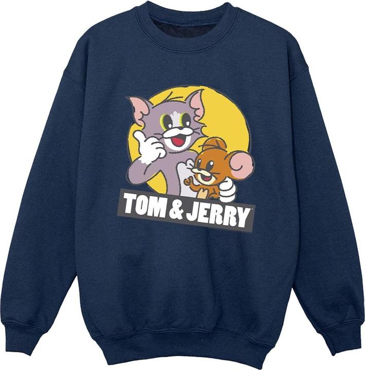 Produktbild Tom & Jerry Sketch Logo Sweatshirt Jungen (152, 158)