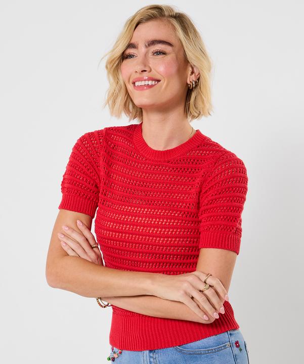 Produktbild Joe Browns Open Knit Short Sleeve Jumper (46)