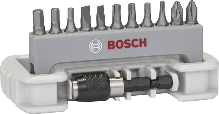Produktbild Bosch Professional Zubehör 11-tlg. Schrauberbit-Set inklusive Bithalter, PH, PZ, T, S, HEX, 25 mm (Innensechsrund TX)