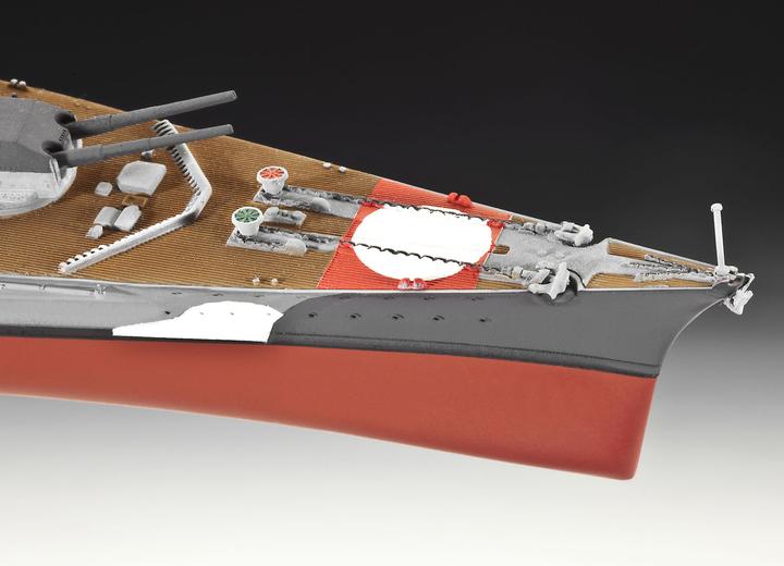 Actual product image Revell Battleship Bismarck 1:700