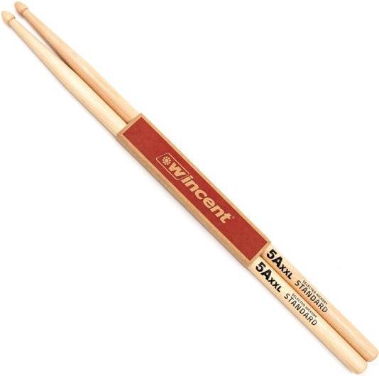 Wincent 5AXXL Drumsticks 4 Paar mit Damper Pads (Schlagzeug)