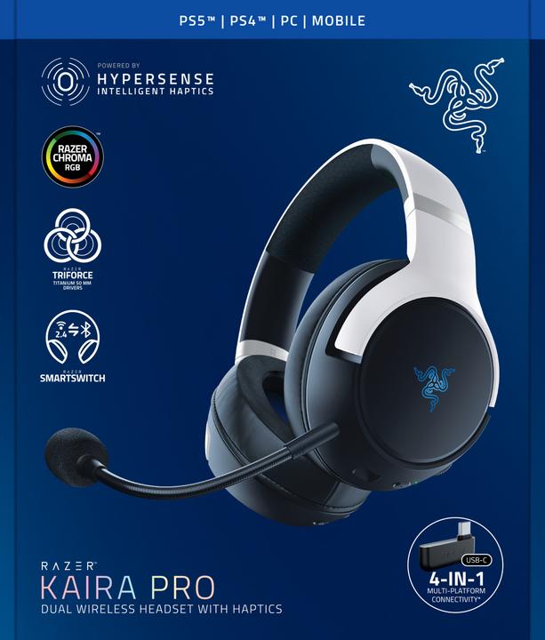 Actual product image Razer Kaira Hyperspeed (Wireless)
