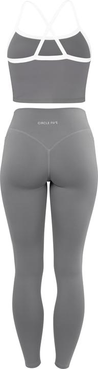 Produktbild Circle Five High Waist Sport Set (Leggings mit Taschen & Sporttop mit integriertem BH) (L, M, S, XL)