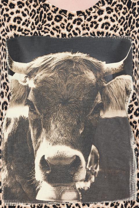 Produktbild Ulla Popken T-Shirt, Trachtenmotiv, Classic, Rundhals, Halbarm (62)