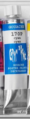 Image du produit Caran d'Ache Gouache Studio Tube 10ml (Cyan, 10 ml)