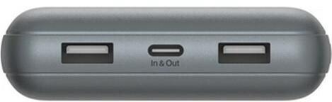 Actual product image Belkin 20k power bank 15w space grey (20000 mAh, 15 W, 74 Wh)