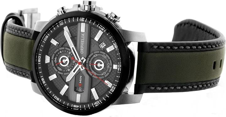 Productafbeelding Orphelia Chronograph mit Datum, 24-Stunden-Anzeige und Leuchtelementen (Chronograaf, 46 mm)
