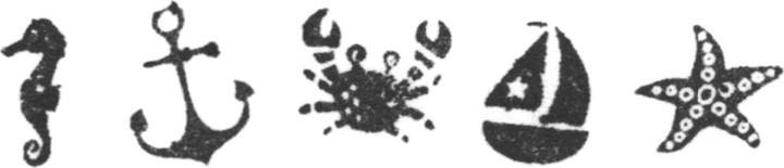 Produktbild VBS Stempel-Set "Maritim"