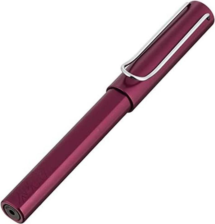 Produktbild Lamy Tintenroller AL-star black purple ergonomisches, transparentes Griffstück, Clip (Black Purple, 1 x)