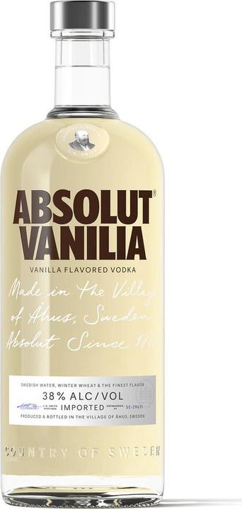 Actual product image Absolut Vodka Vanilla