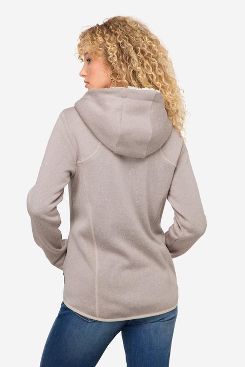 Produktbild Laurasøn Hoodiejacke, Fleece, Teddy-Kapuze, Zipper, Langarm (L)