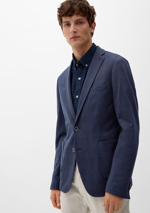 Immagine prodotto s.Oliver Slim: Sakko aus Interlockjersey (44)