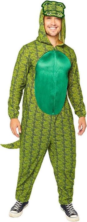 Immagine prodotto Amscan Costume da coccodrillo per adulto taglia standard (M, L)