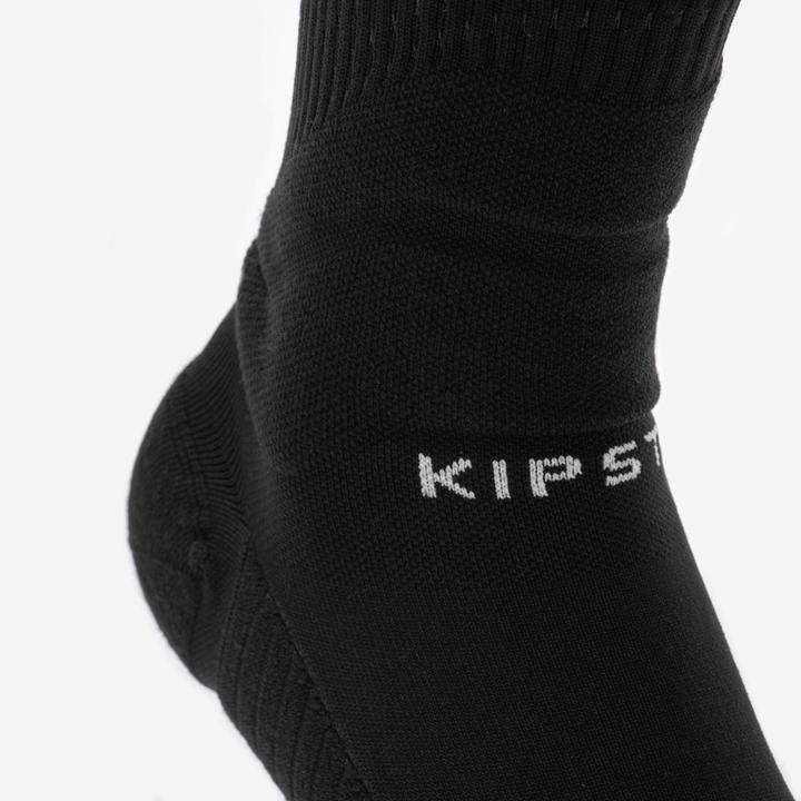Produktbild Kipsta Damen/Herren Fussball Stutzen - CLR schwarz (39 - 40)